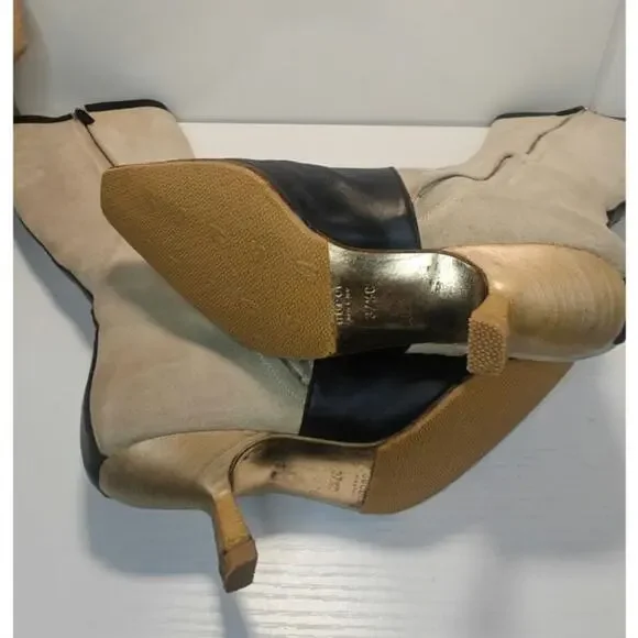 Vintage 2000 Tom Ford Gucci Suede Boots sz 37.5 - Picture 7 of 16